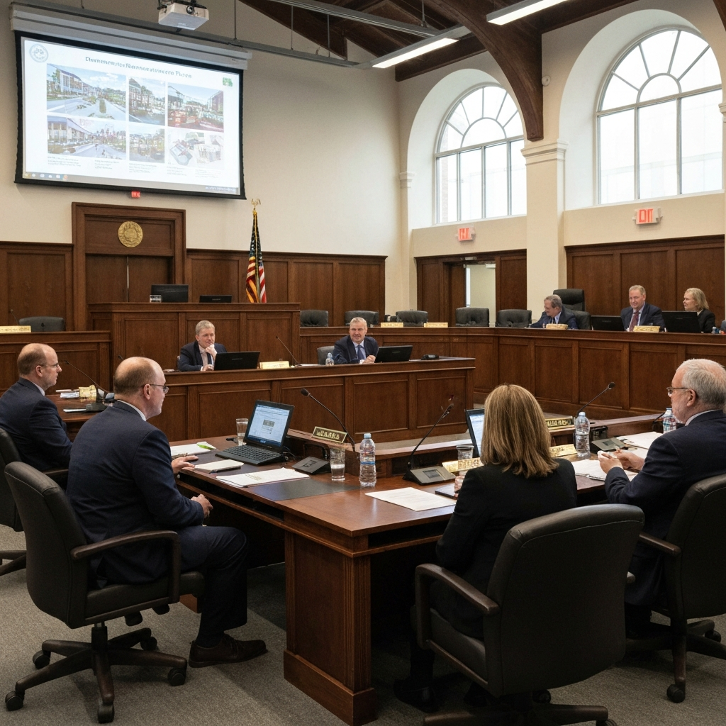 Lafayette’s Downtown Redevelopment Plan Faces Setback Amid Mayoral Veto