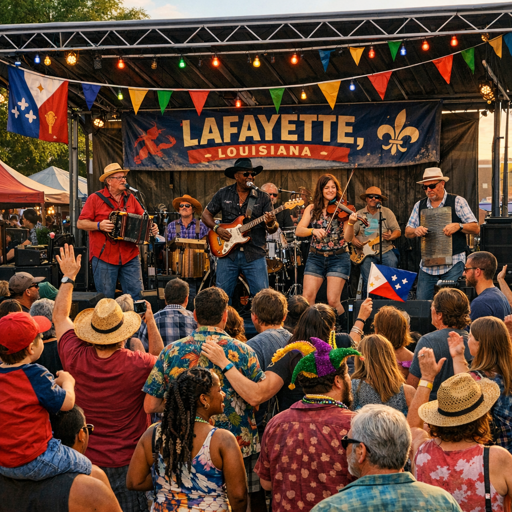 Celebrating Lafayette’s Rich Cultural Tapestry Through Music and Festivals