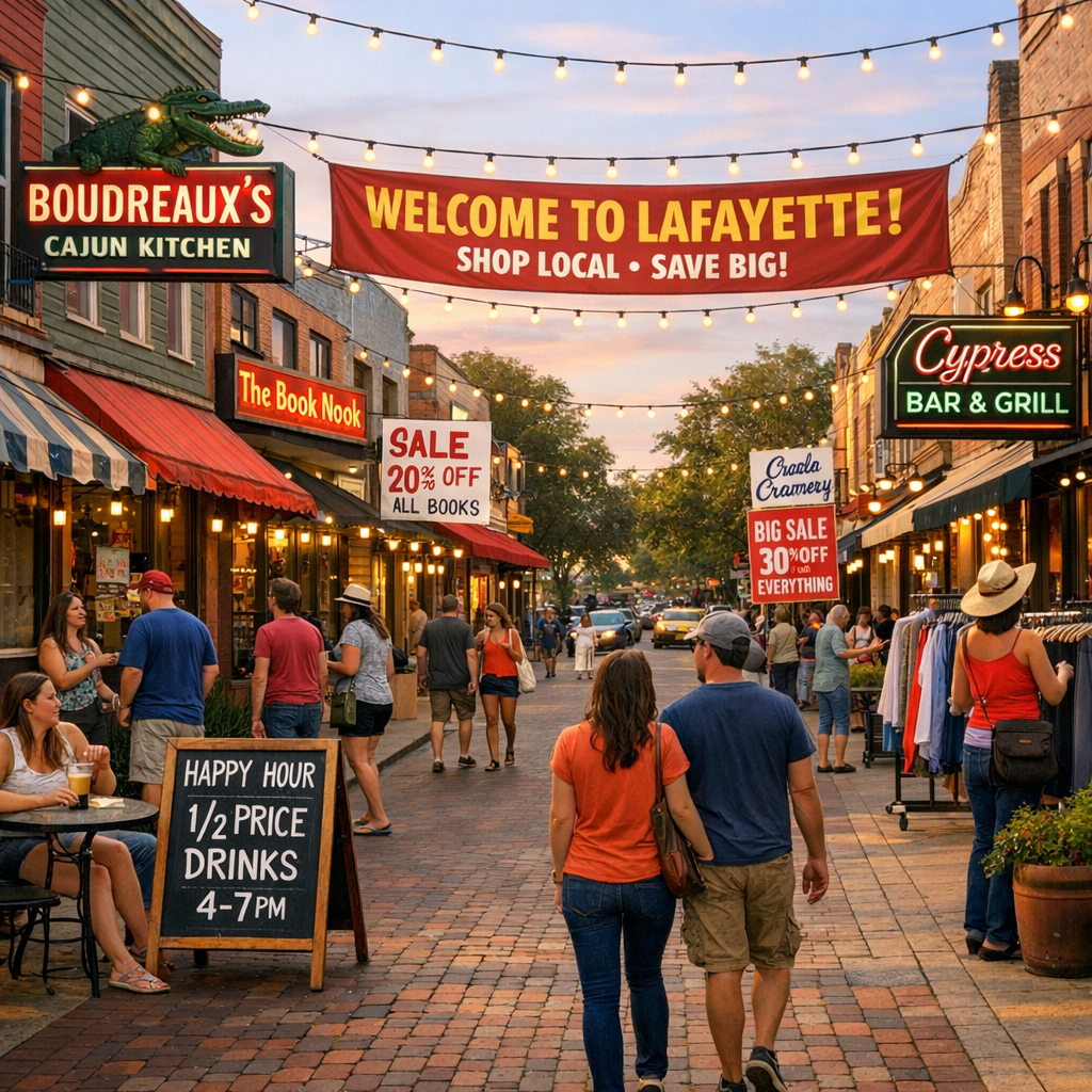 Exclusive Deals and Discounts from Lafayette’s Local Businesses