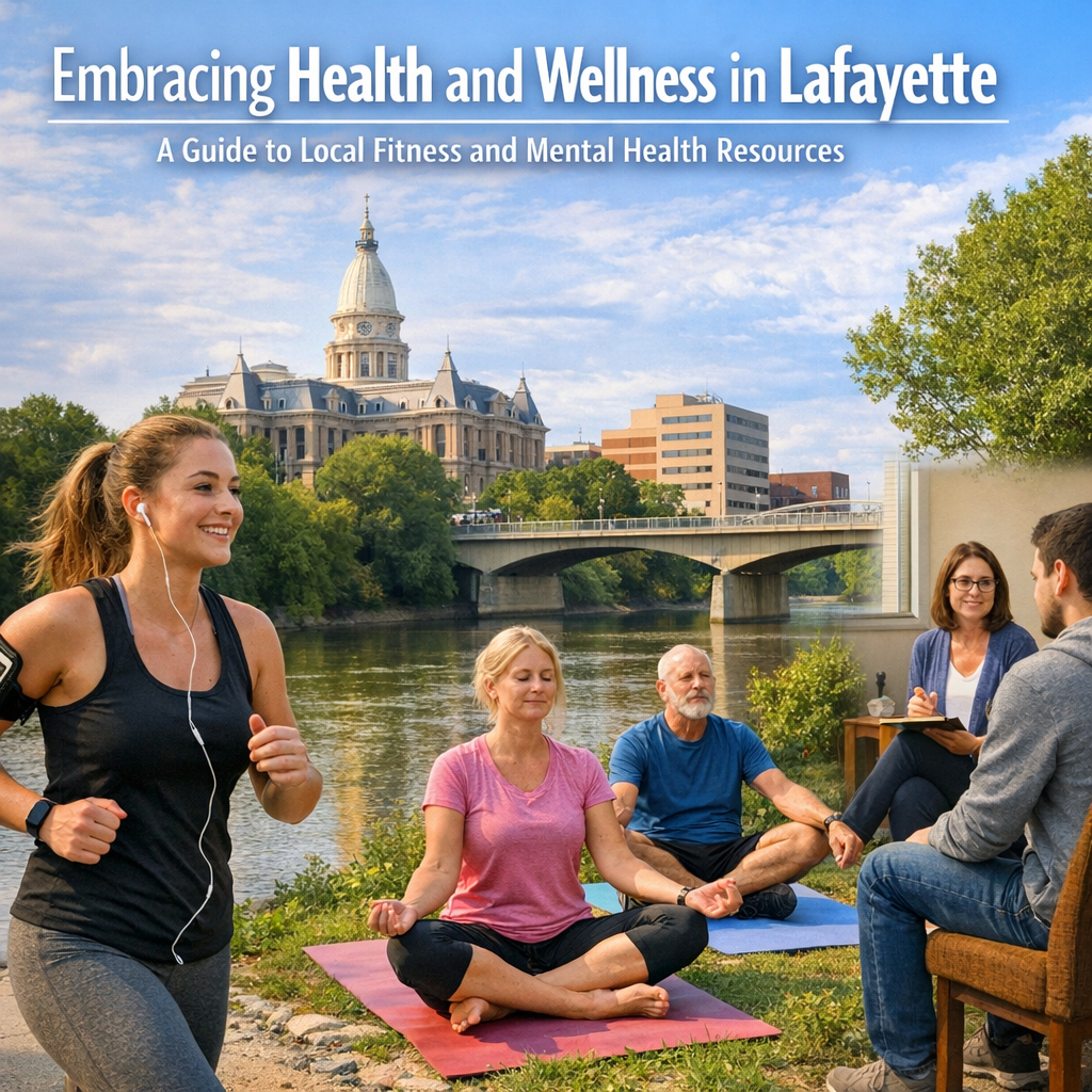Embracing Health and Wellness in Lafayette: A Guide to Local Fitness and Mental Health Resources